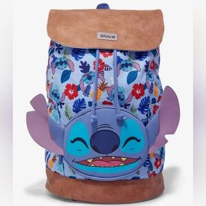 Disney Lilo & Stitch Backpack Slouch Tropical Adjustable Straps UNISEX
